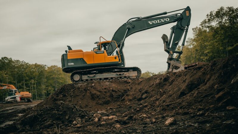 8 Tons Gravemaskine: Et Uundgåeligt Valg i Entreprenørbranchen